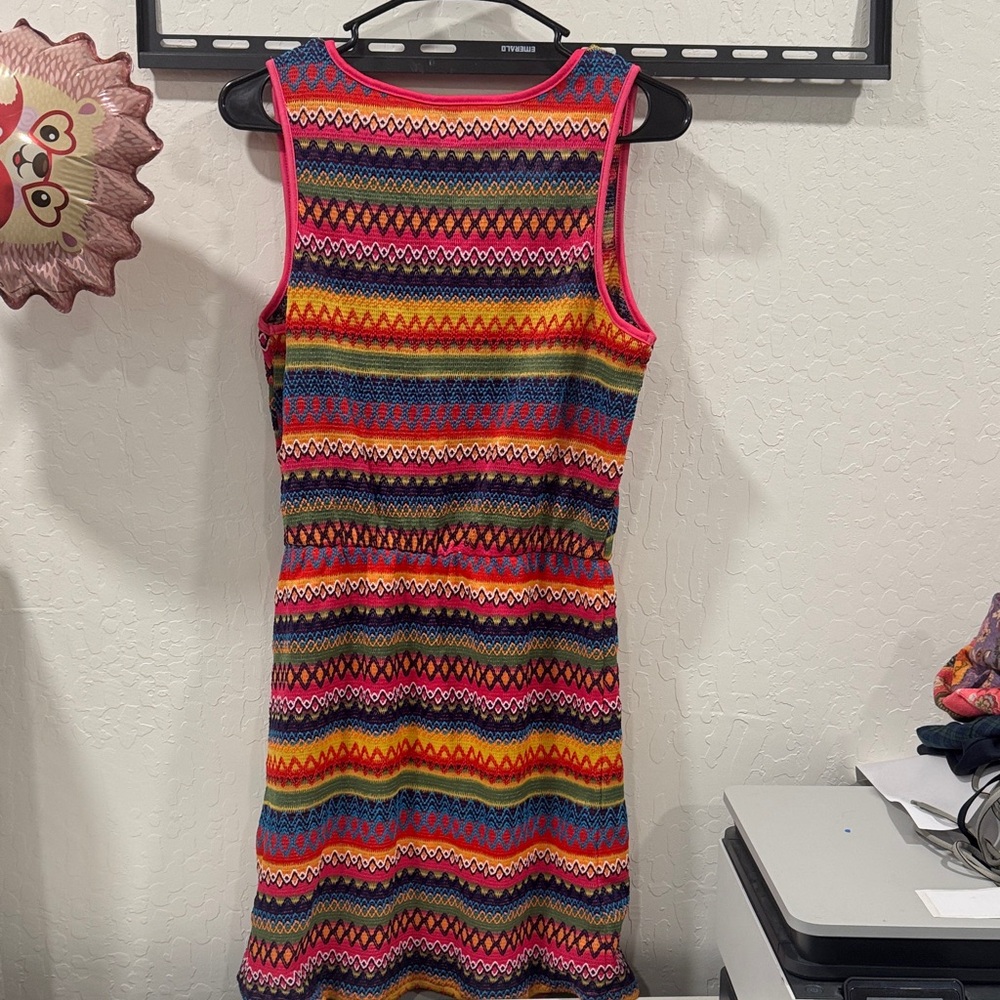 Amazon Multicolor Patterned Midi Dress - image 4